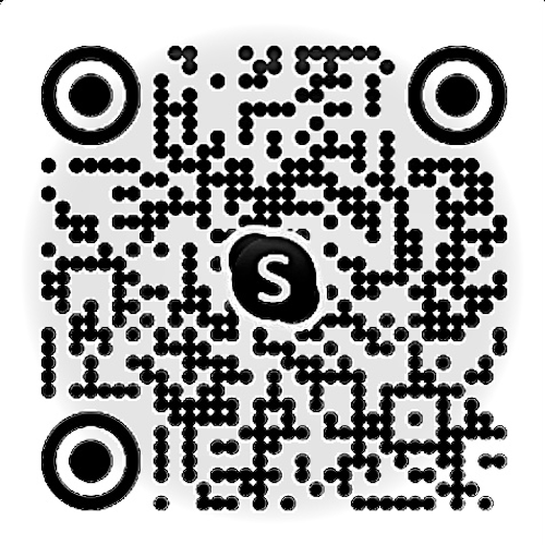 QR Code für Skype Stammtisch